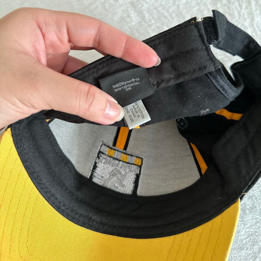Harry Potter Hufflepuff Baseball Cap Universal Studios Wizarding World Hat - Picture 7 of 7